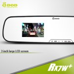 Camera din oglinda retrovizoare cu GPS - DOD RX7W +