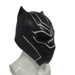 Maska na obličej Black Panther – superhrdinská maska na karneval pro děti i dospělé