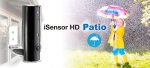 Telecamera IP WiFi per esterno HD iSensor Patio - girevole di 240°