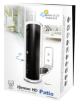 Telecamera IP WiFi per esterno HD iSensor Patio - girevole di 240°