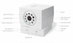 HD IP domácí kamera iCam Plus 360 ° + 8 IR LED