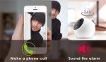 Smart camera ATOM 360° + auto + monitoraggio e rilevamento volti