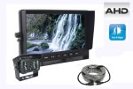 סט חניה לרכב AHD - צג LCD בגודל 7 אינץ' ומצלמה עם 18 נוריות IR