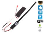WiFi pinhole камера с 4x IR LED и изглед на живо чрез приложение в mob