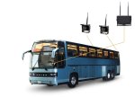 Sistema de estacionamento WiFi de 4 câmeras + LCD REC de 7" em micro SD