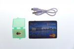 Spia auricolare wireless + amplificatore 5W a forma di carta di credito