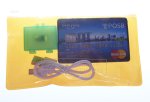 Spia auricolare wireless + amplificatore 5W a forma di carta di credito