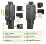 Night vision Bestguarder HD 1280x720 z optiko CMOS 5Mpx