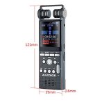 Профи диктофон многофункционален 360° + 1,8" LCD + 16GB памет