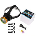 Lampada frontale con fotocamera Full HD impermeabile IP65