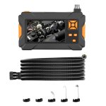 Endoscope camera with 8xLED, 4,3" display and 5m cable