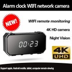 4K камера в будилник WiFi и детекция на движение + IR LED