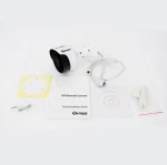 IP bezpečnostní kamera 5MP s POE + 77 ° úhel + 40m IR + Mic