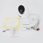 5MP IP kamera s 60m IR + motorizovaný objektiv 34-116 ° + POE