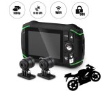 Motocicletă dual cam DOD KSB500 cu 1080P + GPS + WiFi