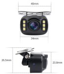 Mini telecamera di parcheggio wifi per cellulare 130° + visione notturna
