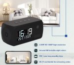 Камера за будилник FULL HD WiFi + IR LED + живот на батерията 1 година
