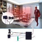 Full HD мини 10 мм WiFi/P2P IR LED камера - Рибешко око 145°