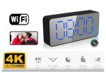 Скрита камера 4K P2P/Wi-Fi в будилник + IR LED + 140° ъгъл
