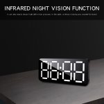 Скрита камера 4K P2P/Wi-Fi в будилник + IR LED + 140° ъгъл