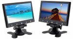 Monitor de coche Wi-Fi mirror link de 7 pulgadas VGA/HDMI/2xAV
