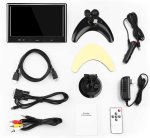 Monitor WiFi 10" Mirror link - Conexión HDMI, VGA, AV