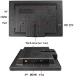 Monitor WiFi 10" Mirror link - Conexión HDMI, VGA, AV