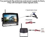Set di retromarcia AHD - Monitor DVR LCD da 7" + 2 telecamere WiFi AHD