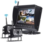 AHD vodotěsný WiFi set - 7" LCD monitor + 2x kamera
