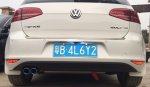 Mini telecamera HD da parcheggio 48x30mm con angolo di 150° + 2x diodi LED