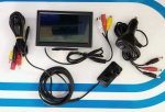 HD dual IP68 mini telecamera a specchio laterale con retromarcia a 115°
