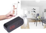 WiFi Sveglia digitale con telecamera FULL HD + 2x porta USB