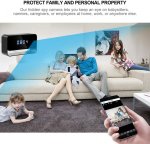 FULL HD WiFi kamera v budíku s IR LED + detekce pohybu