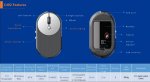 Traduttore voce in testo del mouse per 112 lingue - Dosmono C402