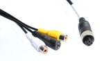 Propojovací kabel couvacích kamer s cinch konektorem na 4pin