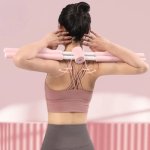 Cvičebná pomôcka na strečing – korekčné jogové a pilates palice na chrbát a plecia