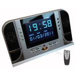 LCD будилник с камера + детекция на движение + нощни IR светодиоди