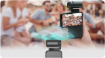 WiFi vlogovacia kamera 4K/5K + 3,5" otočný dotykový displej (180°) + IR LED – model Ordro M3