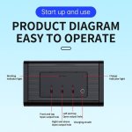 Audio Jammer 360° - Блокиране на гласови записи + генератор на бял шум (батерия 8000 mAh)