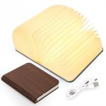 Svetlo v dizajne knihy LED – LED lampa v tvare roztvorenej knihy