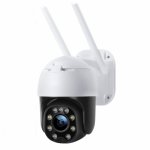 Bezpečnostná kamera 355° rotačná zoomovacia HD + senzor pohybu + nočné videnie + two-way audio