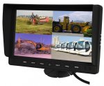 8CH hibridni 10" HD automobilski monitor za vožnju unazad AHD/ CVBS / FULL HD / HD kamere