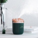 Lampa soľná himalájska so zvlhčovačom vzduchu – soľná lampa + aroma difuzér USB 5V