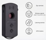 Detektor skrytých kamier a zvukových ploštíc + GSM / GPS / WiFi lokátorov