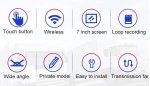 Couvací set na baterii 6700mAh - WiFi AHD HD 720P kamera s magnetem + 8IR LED a 7" HD monitor