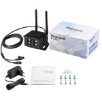 4G IP kamera Full HD s nočným videním, zvukom a pohybovým senzorom – IP66, P2P, Android/iOS