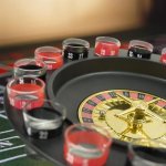 Alkoholová hra Ruleta Deluxe – set s 15 skleničkami a 2 kuličkami