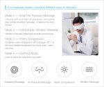 Bezdrátový digitální masážní přístroj na oči iSee4 s tepelnou kompresí a hudbou