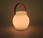 Lampáš RGB farby - prenosné LED svetlo o zmenou 8 farebných módov vonkajšie IP44 vodotesný