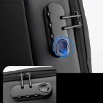 Batoh nepromokavý pánský – batoh s USB portem a PIN zámkem moderní